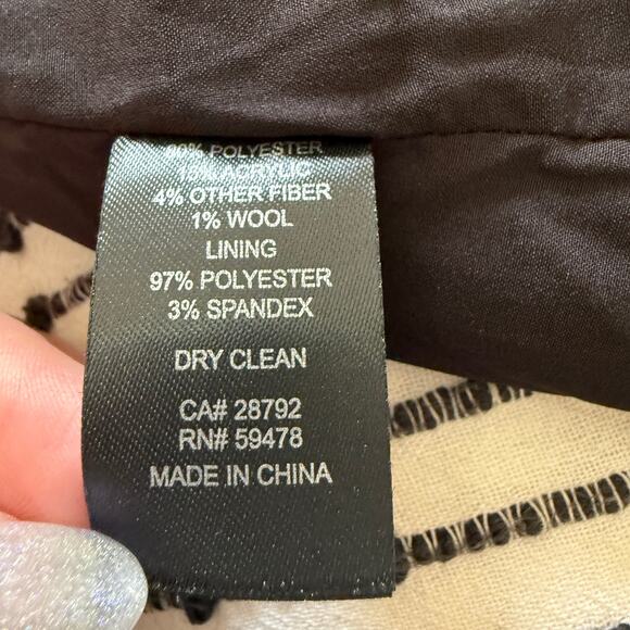 CHRISTIAN LACROIX | Black Boucle Vegan Croc Leather Button front Mini Skirt Sz 2 - Picture 6 of 6